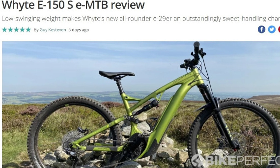 WHYTE E-150S TEST (BIKEPERFECT)