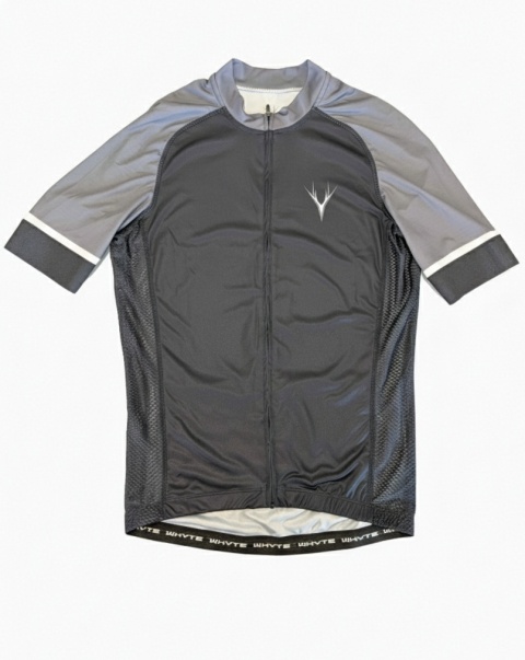 Whyte Koszulka Road Pro z krótkim rękawem Midnight szara rozmiar M