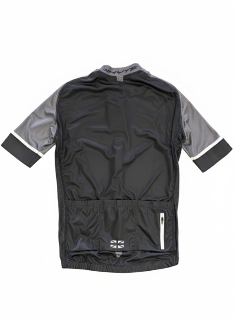 Whyte Koszulka Road Pro z krótkim rękawem Midnight szara rozmiar M