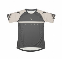 Whyte Koszulka krótki rękaw Trail MTB szara roz. S