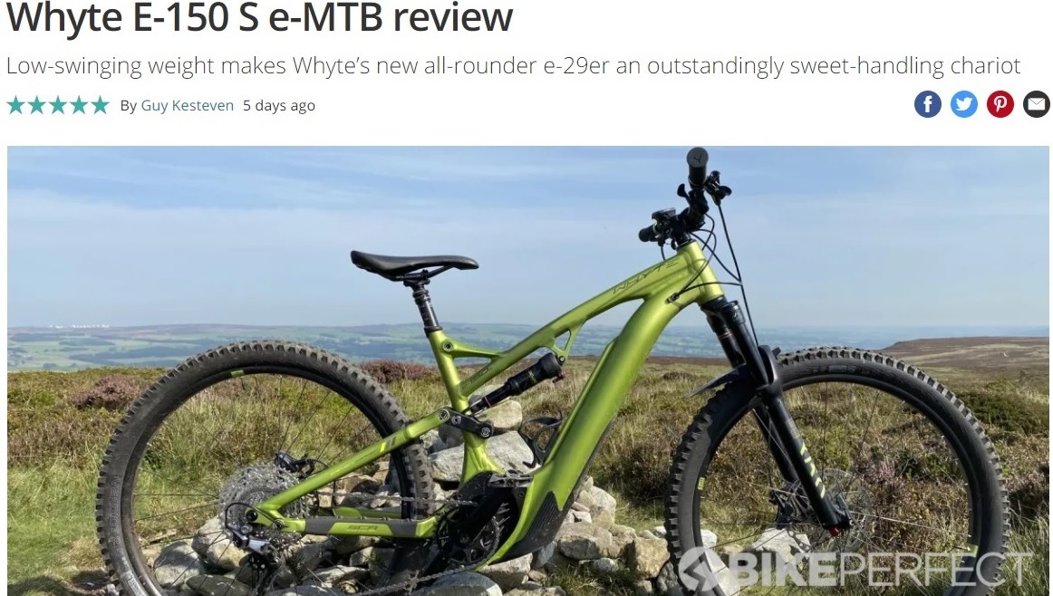 TEST WHYTE E-150S W BIKEPERFECT