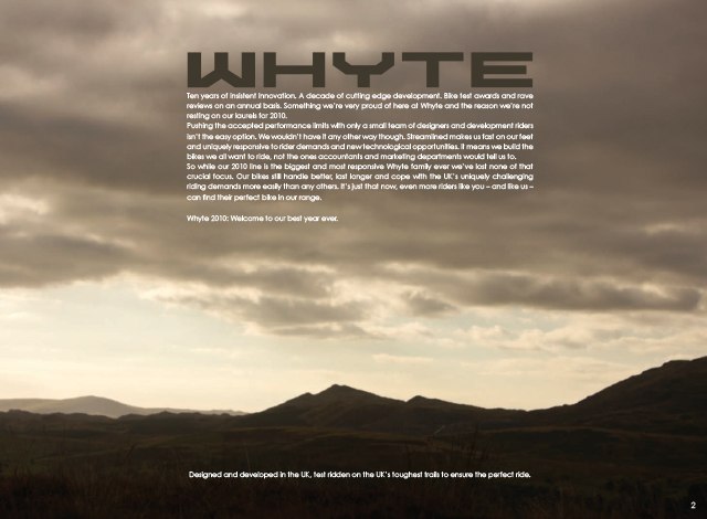Katalog Whyte 2010